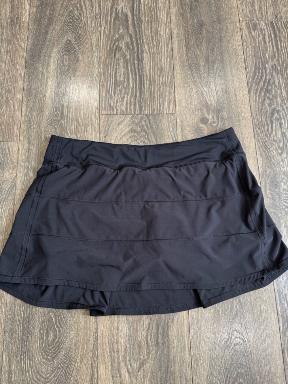 lululemon athletica Black Athleticy Pace Rival Skirt